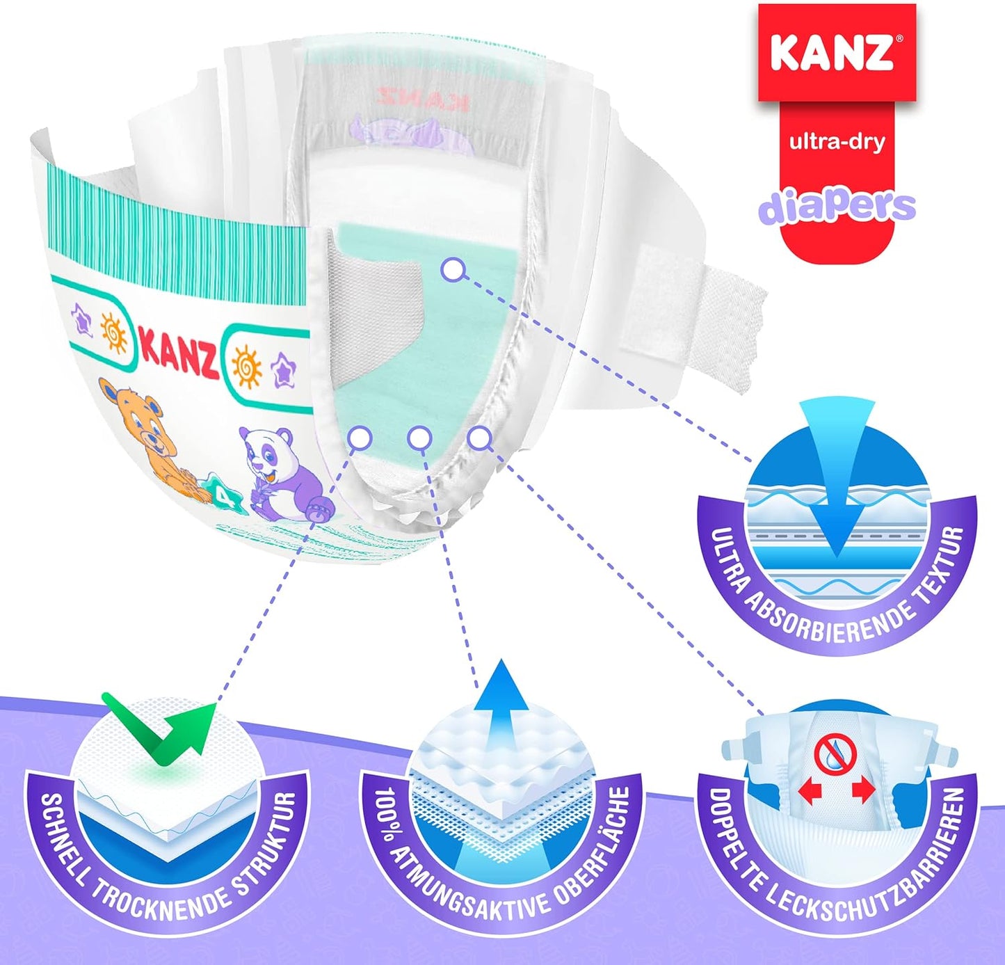 Baby & Kinder Windeln - Ultra Dry